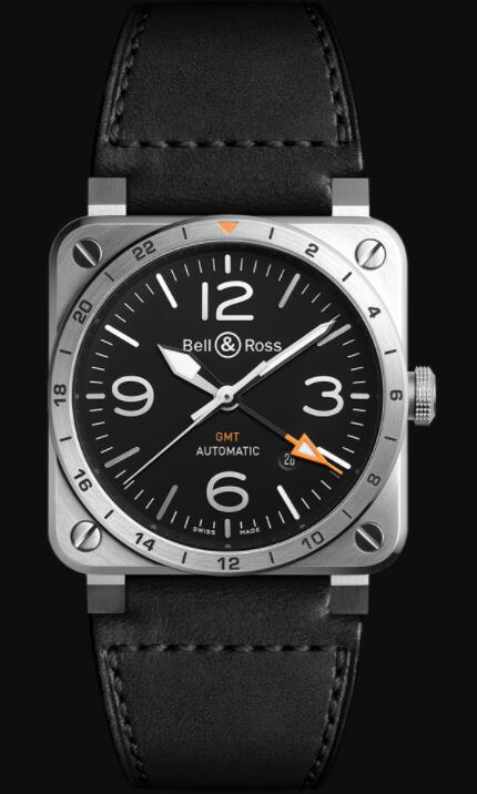 Bell & Ross BR 03-93 GMT BR0393-GMT-ST/SCA Replica Watch